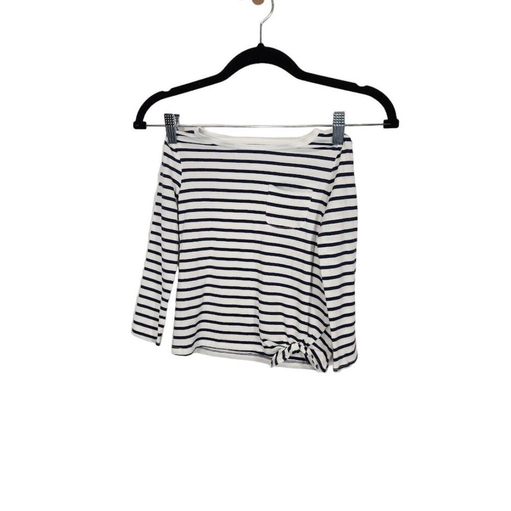Carter's Girl's Long Sleeve Pocket Tee Size 4T